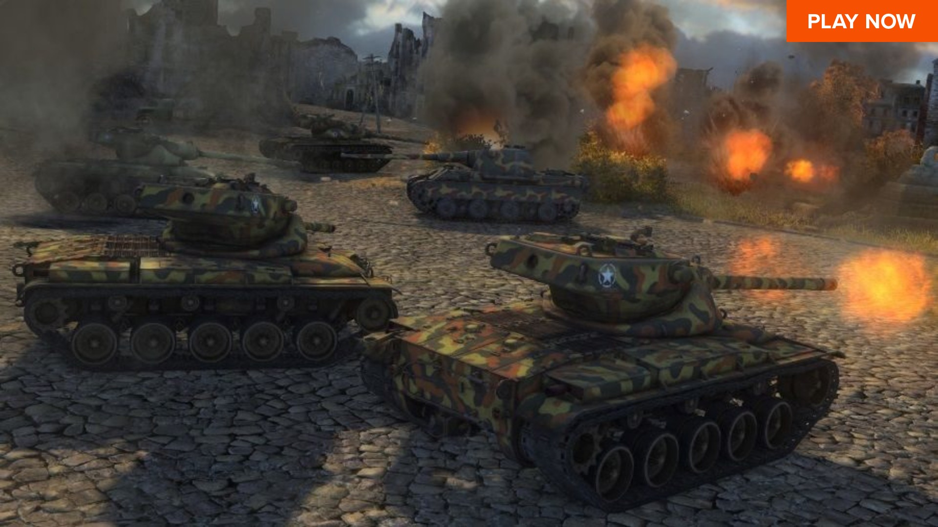 One of the best free PC games is World of Tanks, where you blow up enemies in tanks.