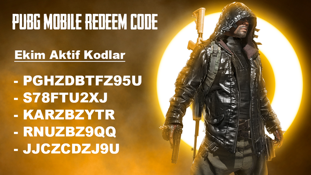 PUBG Mobile Redeem Kodları (Ekim, 2022)