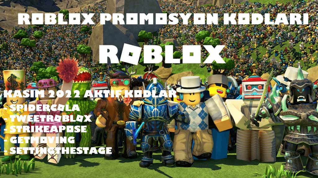 Roblox Promosyon Kodları (Kasım, 2022)