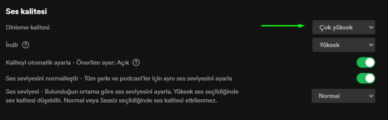 spotify-ses-kalitesi-yukseltme