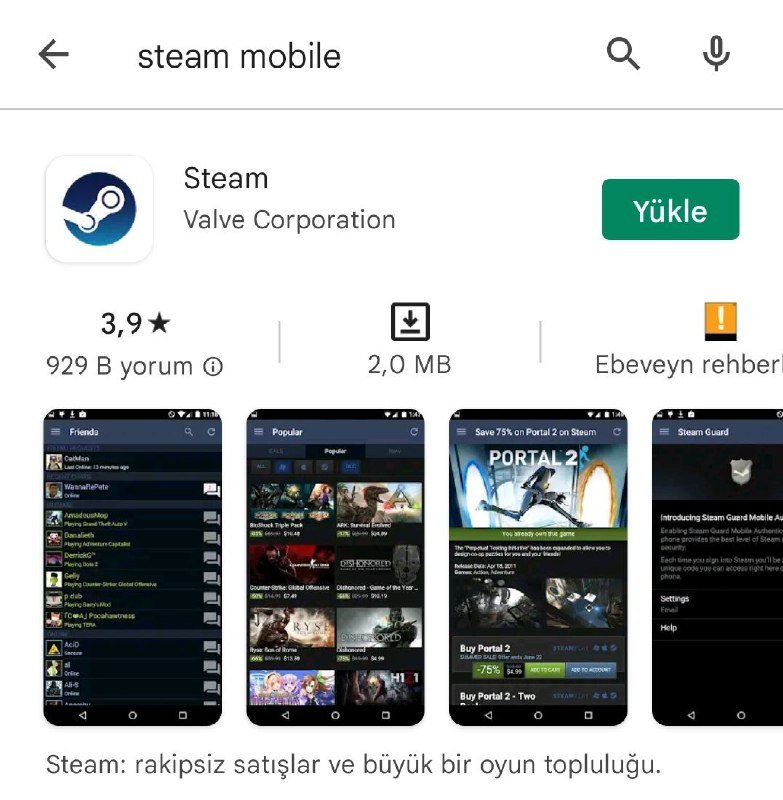 steam-mobile-nasil-indirilir